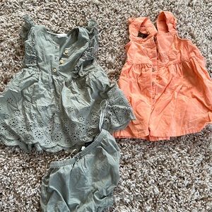 3-6m girl dress bundle